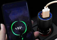 Caricatore dell'automobile di controllo di qualità 3,0 del telefono cellulare 18W della luce del cerchio LED